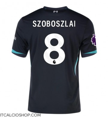 Liverpool Dominik Szoboszlai #8 Seconda Maglia 2024-25 Manica Corta